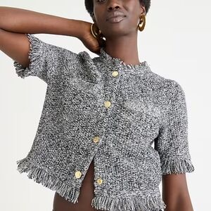 J Crew Cropped Cardigan